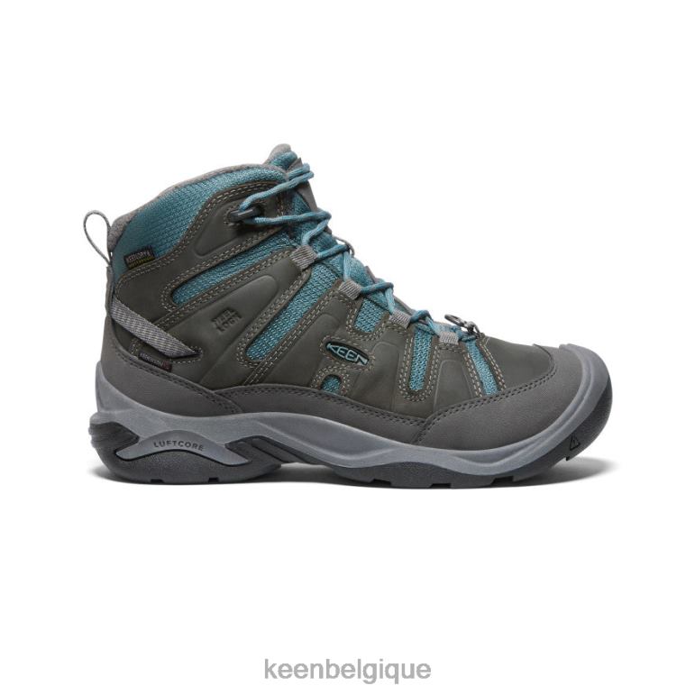 KEEN botte polaire circadia femmes gris acier/atlantique nord chaussure 80R62694